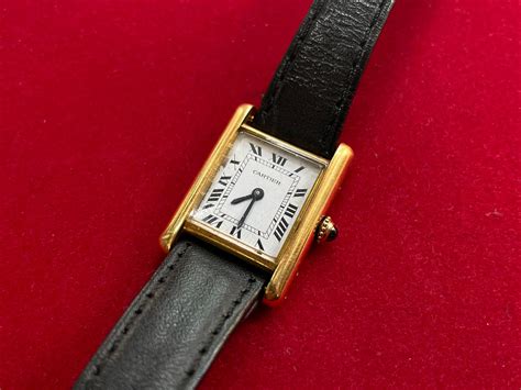 cartier tank watch vintage